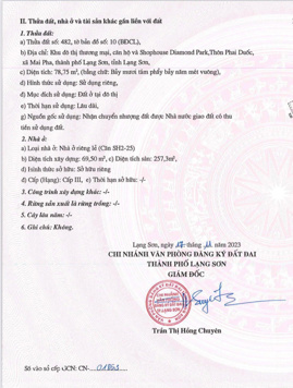 Chính chủ cần bán SH2 - 58, SH2 - 25 nhận nhà về ở ngay, giá tốt HL; 0904 962 822, đã có sổ đỏ