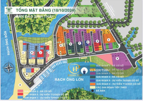 Giỏ hàng 7 lô đẹp giá chỉ từ 54.2tr đến 63tr/m2 đất nền ven sông kdc gia Long 138 lê văn lương