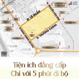 Phiên bản giới hạn - Đất nền cạnh ngã 6 TP. Bắc Giang. Ưu đãi cực lớn