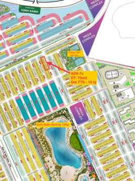 Ra hàng quỹ căn liền kề Ánh Dương 6 đường 20m Vinhomes Ocean Park 3