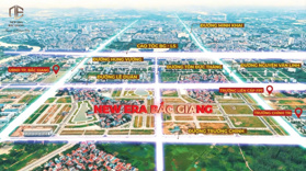 Đất nền New Era trung tâm TP Bắc Giang gần ngã 6 nút giao Đồng Sơn