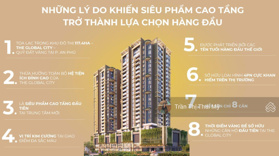 Nhận Booking Global City khu cao tầng Masteri Grand View Đỗ Xuân Hợp Q2 P. An Phú