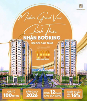 Mở Bán Đợt Đầu Tiên Căn Hộ The Global City Quận 2-Giá Ưu đãi nhất -CK 16% - Giỏ hàng đẹp.