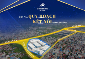 Cần bán căn liền kề 4 tầng dự án Star Central mặt đường Bùi Viện, cạnh khu TDC Đồng Tâm, giá 4,x tỷ