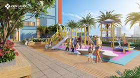 Cần bán nhanh 77.5m2(2PN+2vs) - view hồ - bc Đông Nam - rẻ nhất bảng hàng Khai Sơn City vào ở ngay