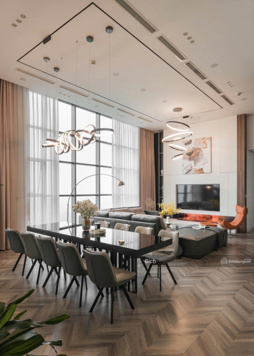 Bán căn penthouse & Duplex diện tích 330m2, 4PN, 3 WC. Full nội thất siêu đẹp, phong cách hiện đại