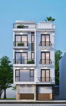 Bán nhà sang phố 1 căn nhà 36m2 5 tầng tại Thạch Bàn giá rẻ cách ô tô 30m.