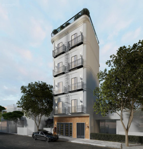 Cần bán tòa CCMN Cầu Giấy 75m2, MT 5,3m, thang máy, 19 phòng, gần mặt phố, dòng tiền 8%