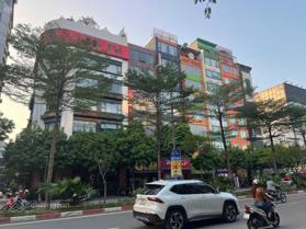 Bán gấp Lô góc 3 mặt tiền mặt phố Trần Thái Tông 9 tầng 110m2, thang máy cho thuê 150tr/th KD đỉnh