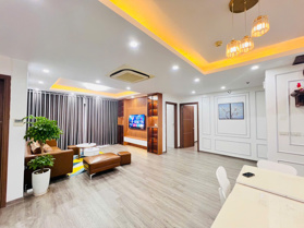 Nhà em muốn bán căn hộ ở Tây Hà Tower view đường Tố Hữu diện tích 119m2 thiết kế 3 ngủ.