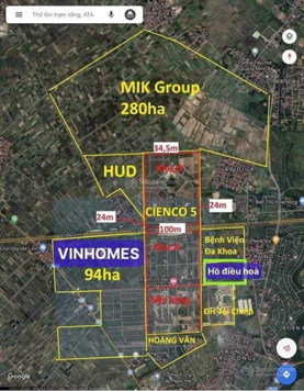 Bán đất nền KĐT Hoàng Vân sau UBND xã Tiền Phong Mê Linh, HN