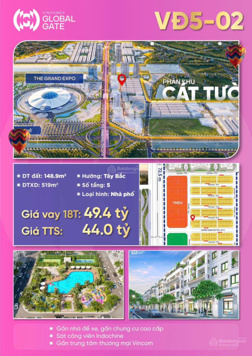 Bán căn góc 3 mặt tiền đẹp nhất, giá tốt nhất Vinhomes Cổ Loa