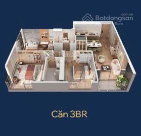 Mở bán dòng căn hộ cao cấp Masteri tại Vinhomes Cổ Loa, tòa A1 với căn 1PN 34m2 view hồ trung tâm