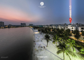 Bán biệt thự đơn lập mặt hồ SB18-25 đẹp nhất Vinhomes Ocean Park 1, 285m2, đối diện biển hồ 20,5ha