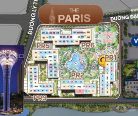 NHẬN BOOKING THE PARIS -chỉ cần vốn 10% TT giãn 4 năm, chiết khấu 7% Đóng 0,6%/ tháng. Ocean Park 1