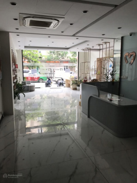 Cho thuê nhà mặt phố Thiệu Việt Vương: DT 140m2 x 2 tầng, MT 6m nhà mới, thông sàn, giá: 52 tr