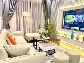 Bán căn 2 ngủ diện tích 78m2, nhà nhiều cửa sổ thông thoáng, vị trí đẹp, sổ đỏ sẵn, để lại full NT