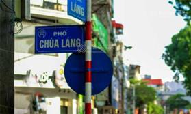 Mặt phố Chùa Láng, mặt tiền 17m vỉa hè 5m, 1 sàn 300m2 x3 tầng, thang máy, hầm để xe LH: 0868 963 799