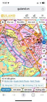 Bán đất nông nghiệp giá siêu rẻ. Thôn An Thạnh - An Hải, gần TP Phan Rang - Tháp Chàm