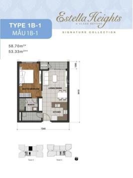 Cty Kashome chuyên bán Estella Heights giá chỉ từ 6tỷ 60m2,89m, 100m2,122m, 150m2,180m2, penthouse