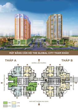 Nhận booking căn hộ The Global City trực tiếp CĐT Masterise Homes, Chiết khấu cao, Nhiều ưu đãi