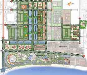 Bán căn góc đối diện công viên trung tâm mặt tiền 7m dự án Bình Sơn K2 Ninh Thuận. 0985 999 827