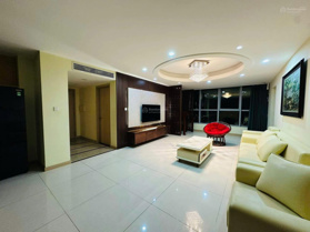 Cho thuê căn góc 143m2, 3 ngủ, đủ đồ, view hồ, vào ở ngay, Thăng Long Number 1. LH: 0974 629 234