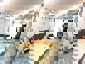 BÁN NHÀ GARA Ô TÔ 7 CHỖ, NGÕ THÔNG KINH DOANH - 6 TẦNG THANG MÁY NHÀ MỚI