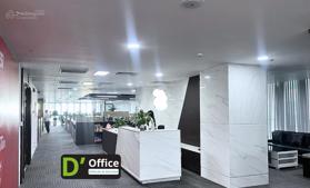 Cho thuê VP 550m2 (có cắt 350, 200, 150m) giá 250k/m2/th đã setup nội thất tại Ngoại Giao Đoàn