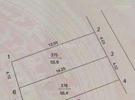 Đất ô tô tránh - ngay Ngoại Giao Đoàn - Gần trường học - Chợ, diện tích 58,5m2 - 4,02m MT