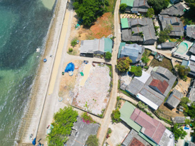 Bán mảnh đất 4 MT mặt biển trực diện 600m2 thổ cư ngang 27 hậu 30 biển Quảng Ngãi giá rẻ 9tr5/m2