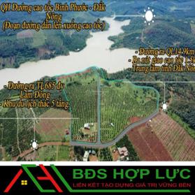 BÁN ĐẤT 14HA VIEW HỒ 930M MẶT TIỀN ĐƯỜNG QUY HOẠCH THỔ CƯ TẠI ĐẮK NÔNG. GẦN NÓT CAO TỐC