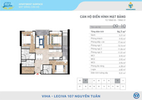 Bán CC Thanh Xuân căn 3PN giá gốc CĐT giá ưu đãi Viha Leciva. CK quà tặng cao. Liên hệ 0985 429 339