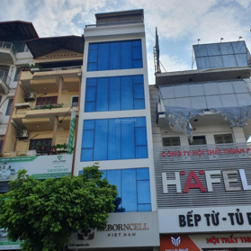 Cho thuê nhà Nguyễn Xiển, Thanh Xuân 75m2 x 6 tầng MT 5m thông sàn, có điều hòa, có thang máy