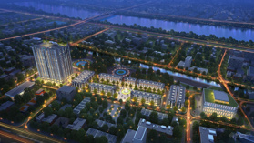 Bán căn shophouse 6 tầng Bình Minh Garden - 82m2 17.35 tỷ, thang máy, thuê 50tr/th, mặt công viên