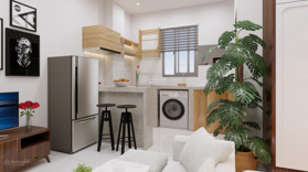 Chính chủ cho thuê căn hộ dịch vụ 1 phòng cao cấp ngủ full nội thất tại phường An Khánh, Quận 2