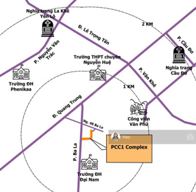Bán sàn văn phòng PCC1 Complex, Hà Đông, Hà Nội. DT 310m2, sổ lâu dài. Giá 37 triệu/m2 gồm thuế