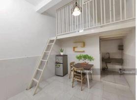 Cho thuê nhà trọ ngõ 18 Định Công Thượng, 2.5 tầng, DTSD 40m2, 2 p. Ngủ, sàn gỗ, full đồ, 5triệu