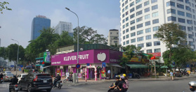 Cho thuê mặt bằng kinh doanh chân tòa nhà đường Nguyễn Thị Thập lô góc kinh doanh đỉnh MT 50m