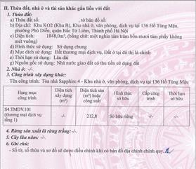Bán gấp siêu phẩm sàn thương mại tầng 1 duy nhất tại tòa Ruby 4 Goldmark City sẵn hợp đồng thuê