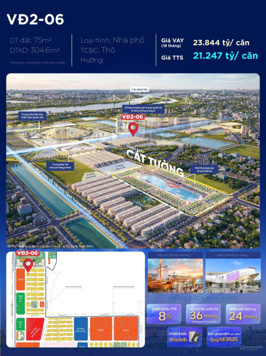 Chính thức mở bán phân khu Cát Tường Vinhomes Cổ Loa giá chỉ từ 14,9 tỷ đến 36 tỷ