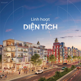 Vip - Bán shophouse nhà phố 3 mặt thoáng đối diện Vincom và tòa nhà văn phòng tại Vinhomes Cổ Loa