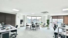 Cho thuê sàn 65m2 mới đẹp lô góc ngã 4 Hoàng Quốc Việt, giá 14 triệu/tháng