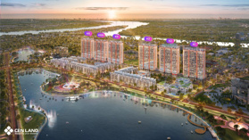 Bán nhanh căn 2PN 77,51m2 chung cư Khai Sơn City - Long Biên giá chỉ 5 tỷ250