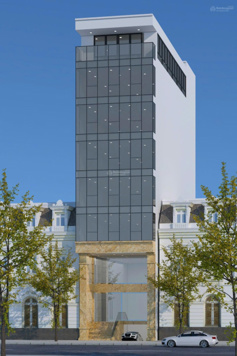 Cho thuê toà nhà mp Nguyễn Khuyến. Diện tích 120m2 x 7 tầng. Mt 7m. Lô góc. Lh 0914 624 186