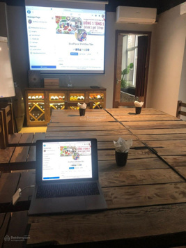 Cho thuê làm văn phòng/yoga/TT tiếng Anh tầng 3 toà nhà số 31A Đào Tấn, có thang máy, thông sàn.