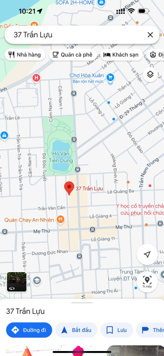Ngạt bank bán gấp 3,27 tỷ đất Hòa Xuân đường Trần Lựu - đất vuông vức 100m2 sạch đẹp - Hướng Tây