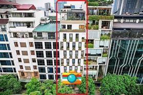 Bán Khách Sạn Phố Trần Thái Tông Cầu Giấy Dòng Tiền Khủng 6 tỷ/năm. DT150m2; Mt9m, 8 tầng 1 hầm.