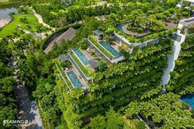 Quỹ căn Fits Flamingo Đại Lải, view bể bơi ốc đảo 4 mùa, vườn thượng uyển 3000m2, DT 80m2, 3.5tỷ