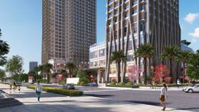 Căn 2 phòng ngủ Sam Towers view Thuận Phước tầng cao view Vịnh tuyệt đẹp – Tầng 20